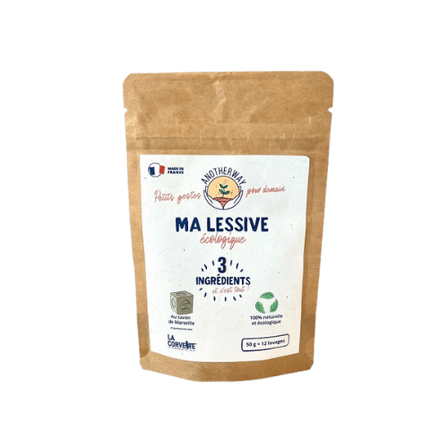 Lessive écologique savon de marseille - 50g (12 lavages) - Another Way