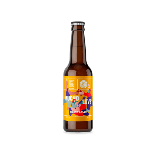 Bière blonde Vienna Lager "Mucho Love" - 33cl - Bapbap