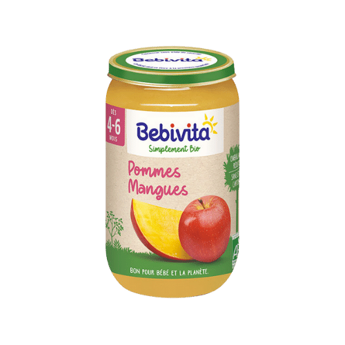 Pommes Mangues Pot bio - 250g - HIPP - Anti gaspi