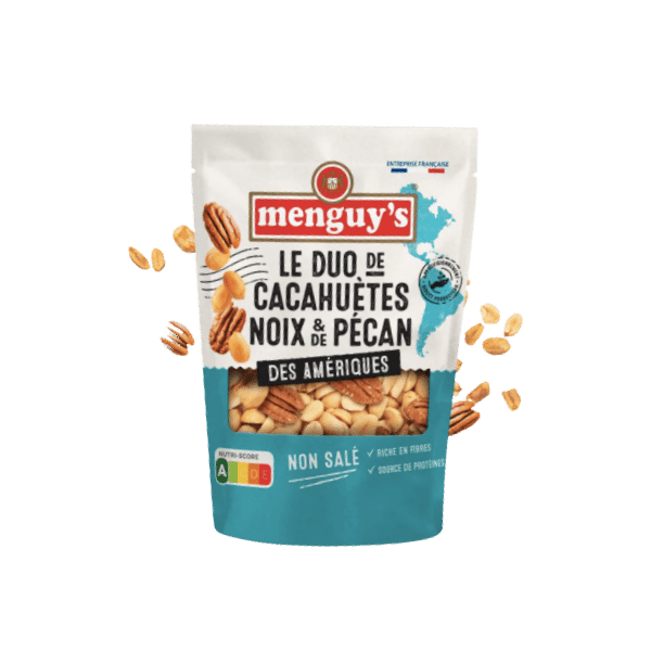 Duo de cacahuète et noix de pécan - 150g - Menguy's