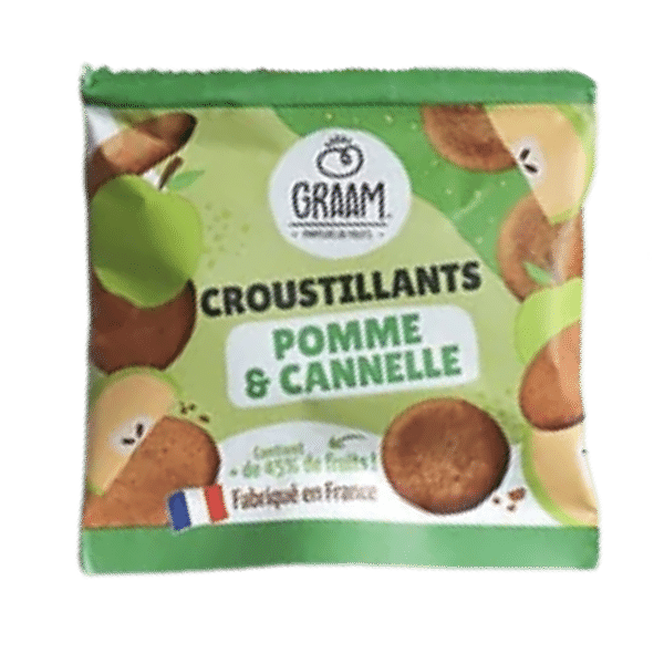 Biscuits à la pomme et à la cannelle - 25g - Graam
