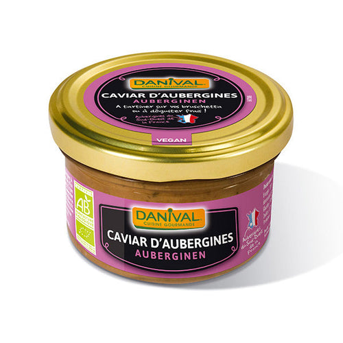 Caviar d'aubergines bio - 100g - DANIVAL - Antigaspi