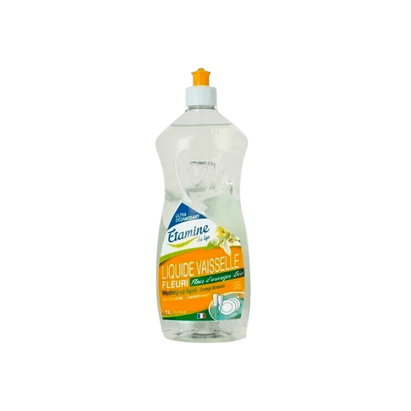 Liquide vaisselle dégraissant senteur menthe au vinaigre bio - 1 L