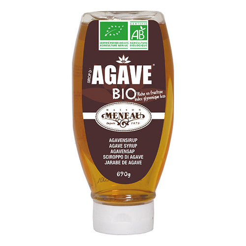 Sirop agave neutre squeezer bio - 690g - MENEAU - Antigaspi